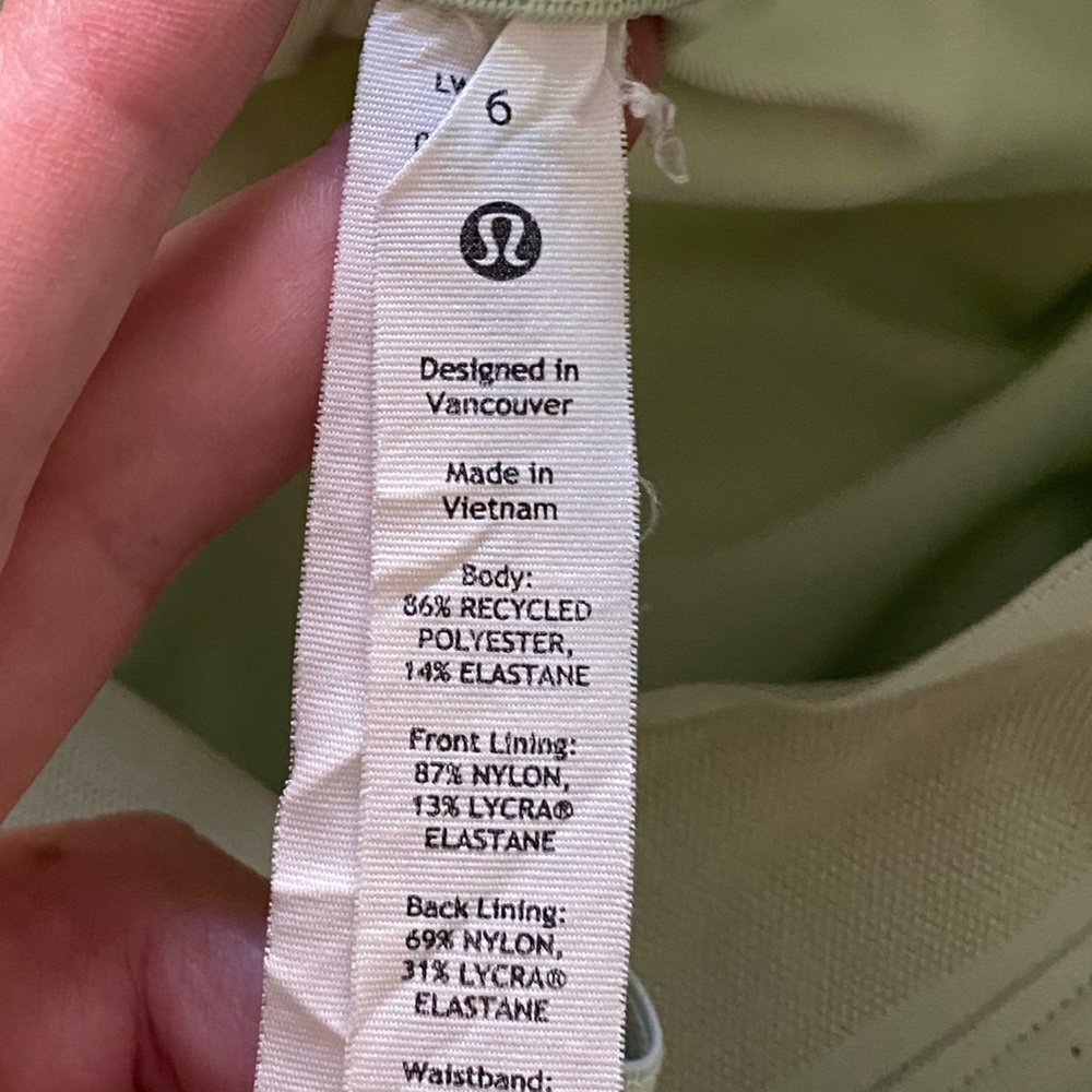 Lululemon Mint Green Court Rival High-Rise Skirt Skort 6 - Picture 13 of 15